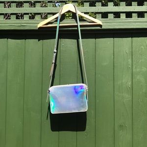 Iridescent purse